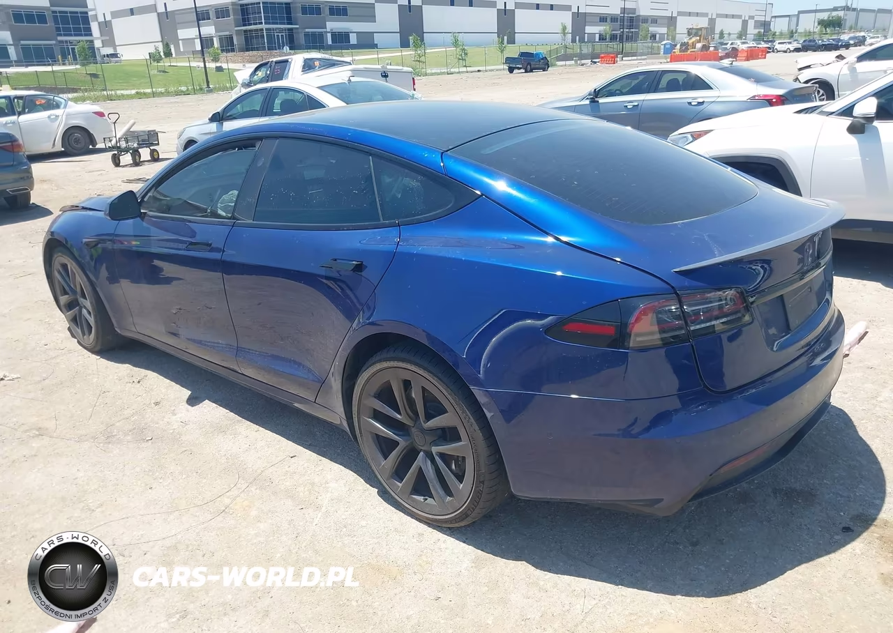 2022 Tesla Model S Plaid Tri Motor All-Wheel Drive VIN:5YJSA1E68NF487031 - 3