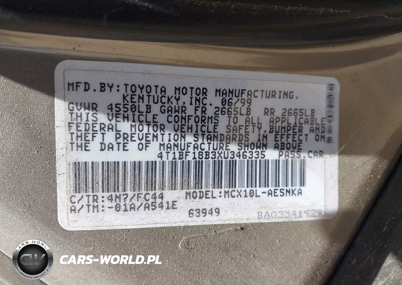 1999 Toyota Avalon Xl VIN:4T1BF18B3XU346335 - 9