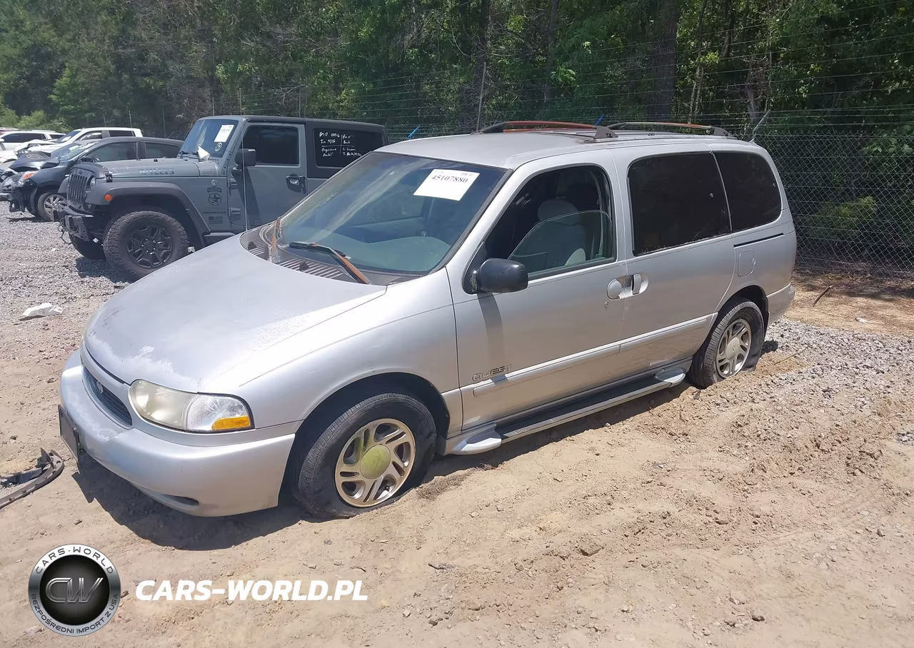 2000 Nissan Quest Gle-Gxe-Se-Cloth-Se-Leather VIN:4N2XN11T2YD831483 - 2