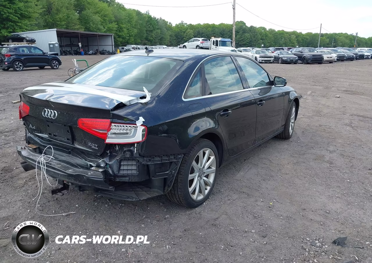 2013 Audi A4 2.0T Premium VIN:WAUFFAFL5DN038023 - 4