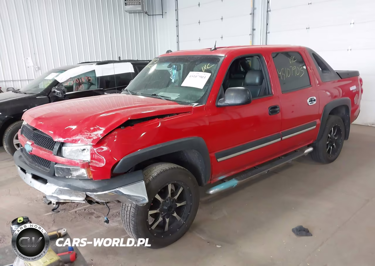 2004 Chevrolet Avalanche 1500 VIN:3GNEK12T64G249652 - 2