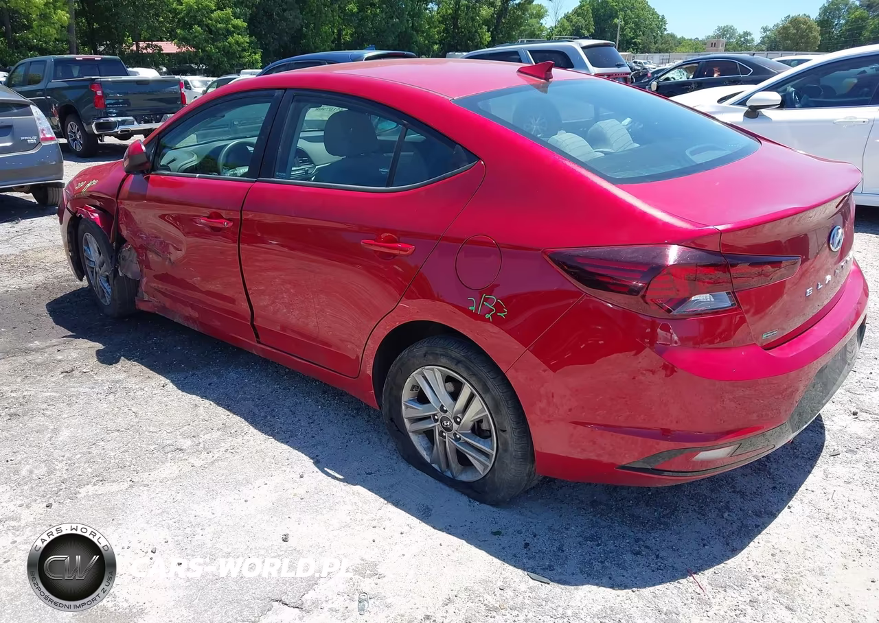 2020 Hyundai Elantra Sel VIN:5NPD84LF0LH531434 - 3