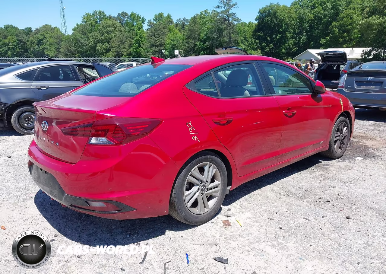 2020 Hyundai Elantra Sel VIN:5NPD84LF0LH531434 - 4