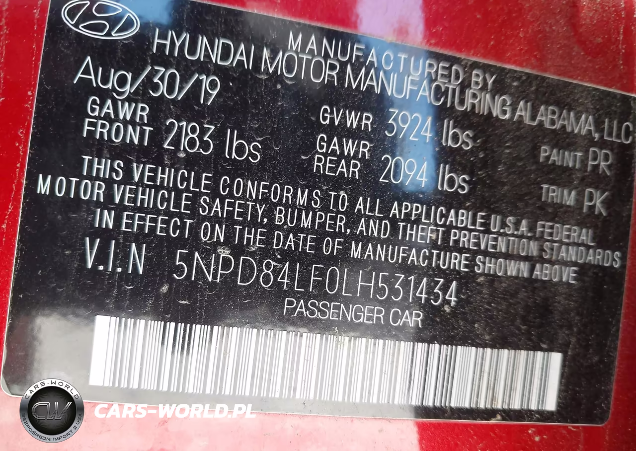 2020 Hyundai Elantra Sel VIN:5NPD84LF0LH531434 - 9