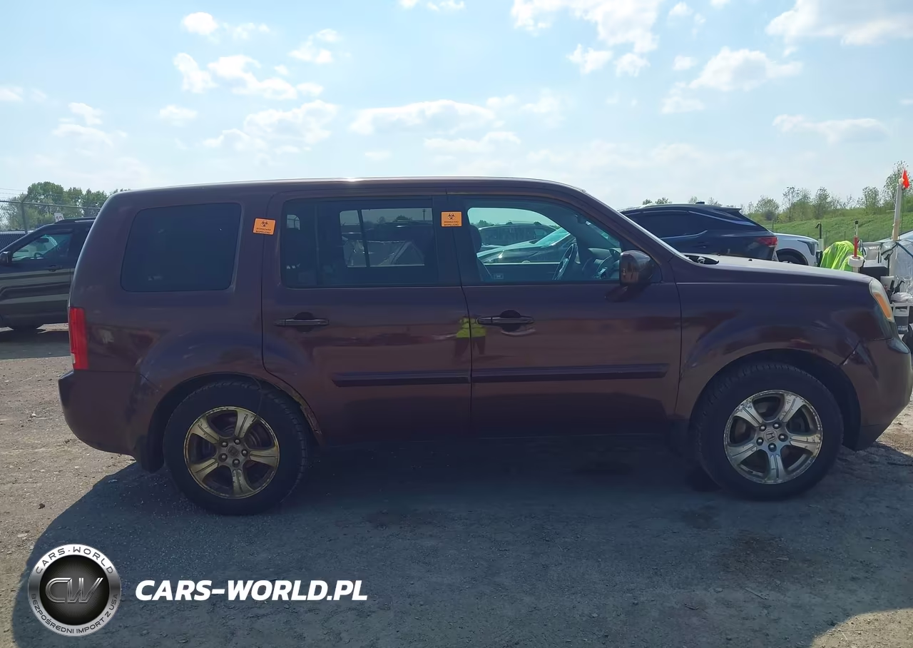 2012 Honda Pilot Ex-L VIN:5FNYF4H54CB080661 - 13