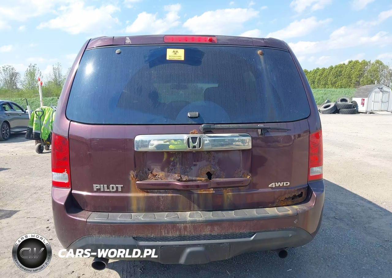 2012 Honda Pilot Ex-L VIN:5FNYF4H54CB080661 - 16