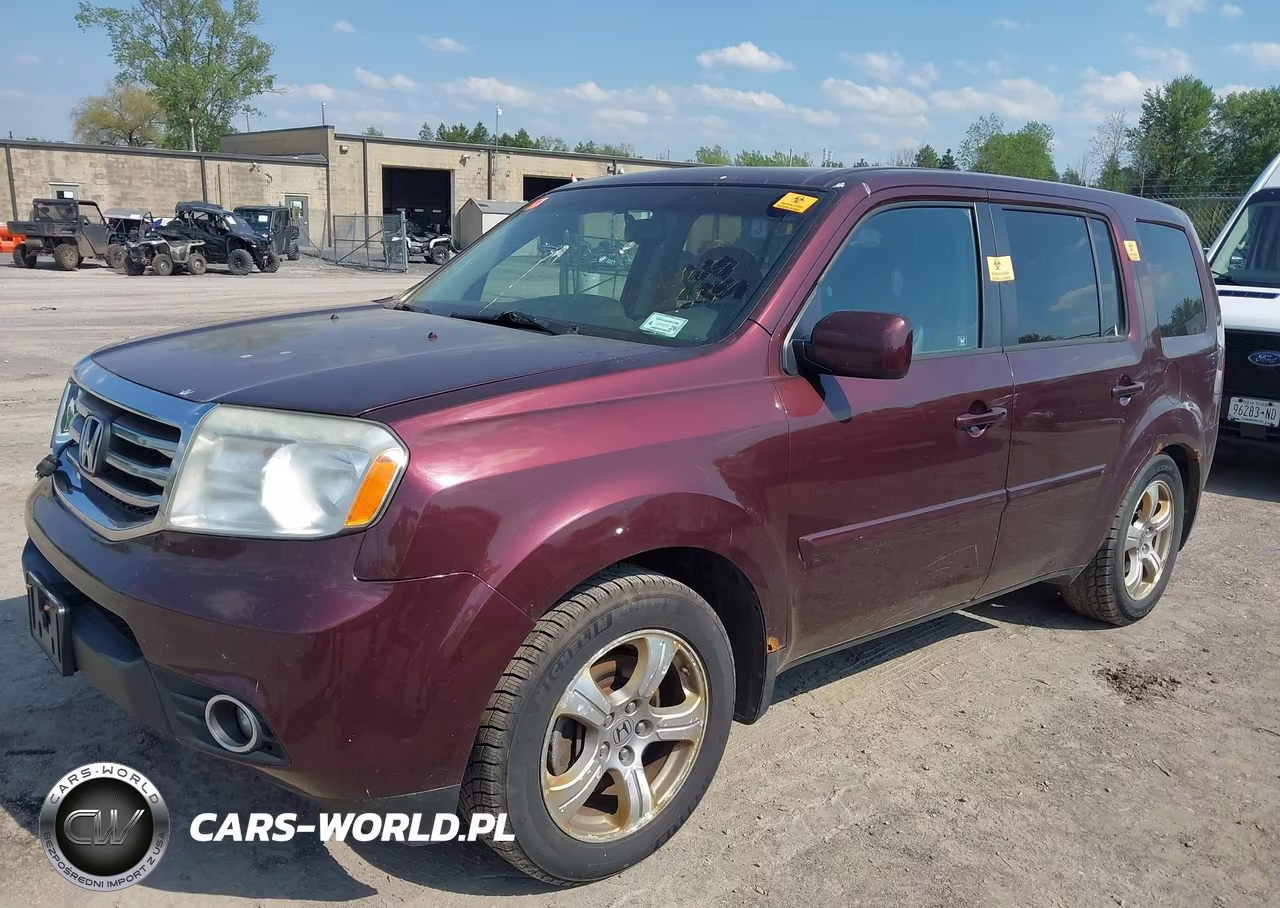2012 Honda Pilot Ex-L VIN:5FNYF4H54CB080661 - 2