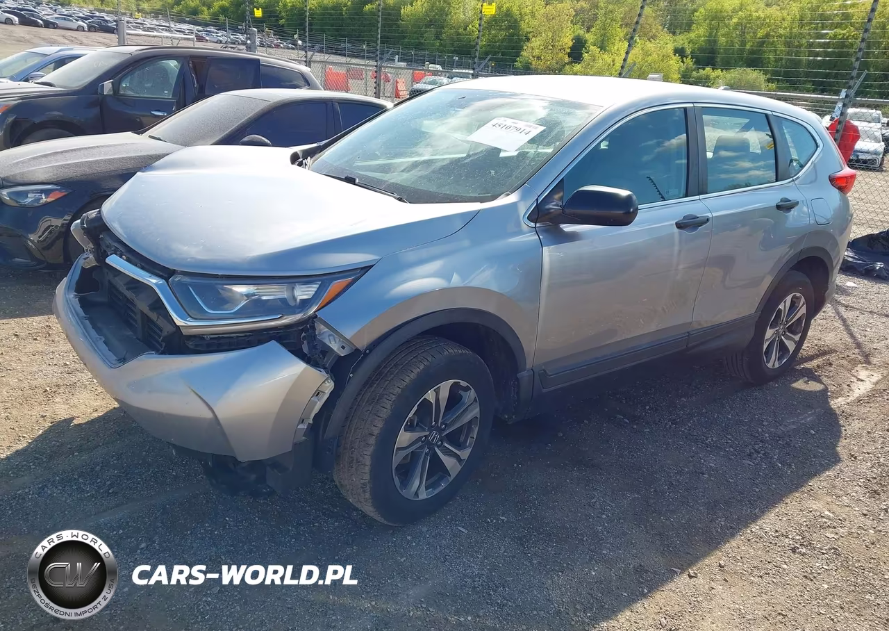 2019 Honda Cr-V Lx VIN:2HKRW6H30KH212166 - 2