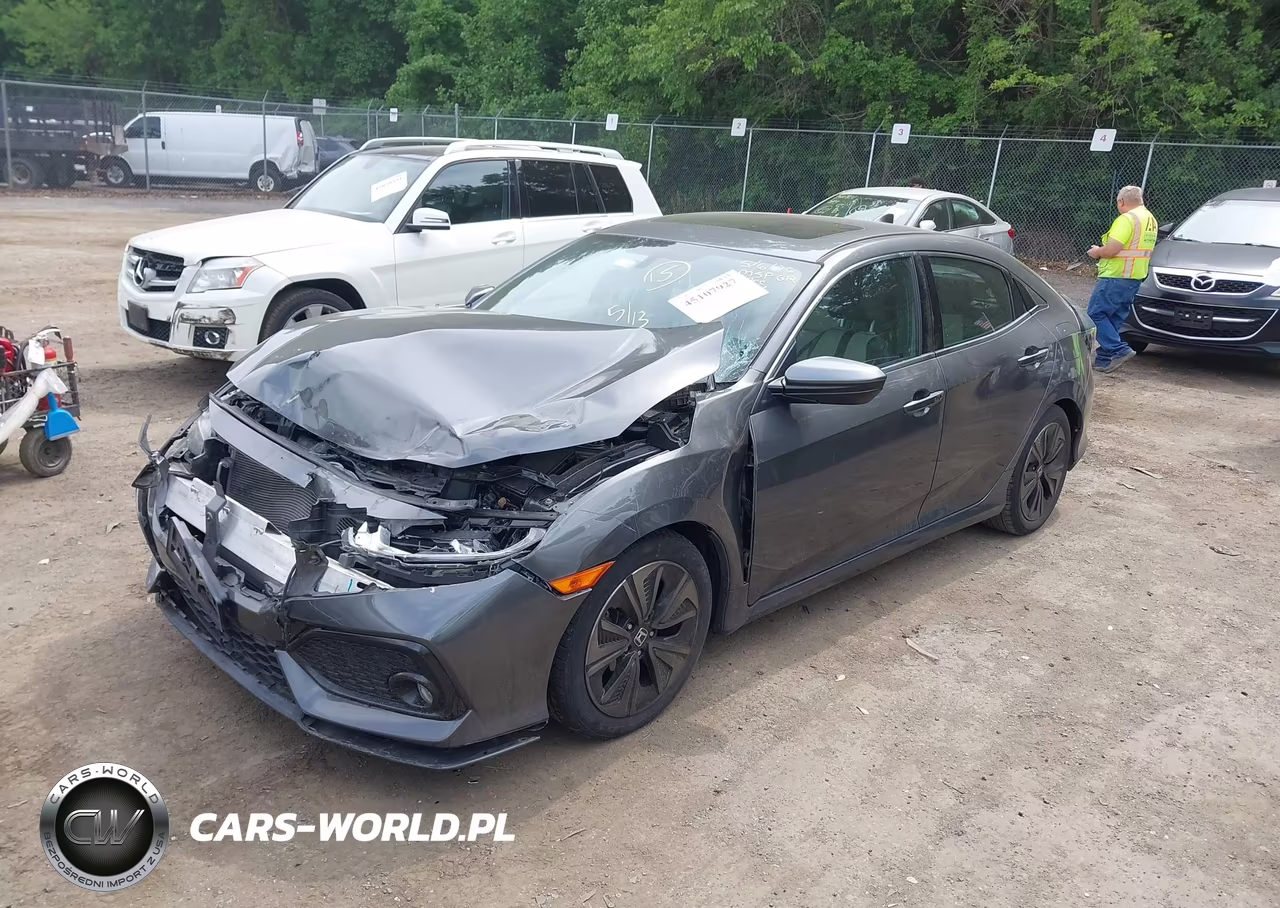 2017 Honda Civic Ex-L VIN:SHHFK7H7XHU410010 - 2