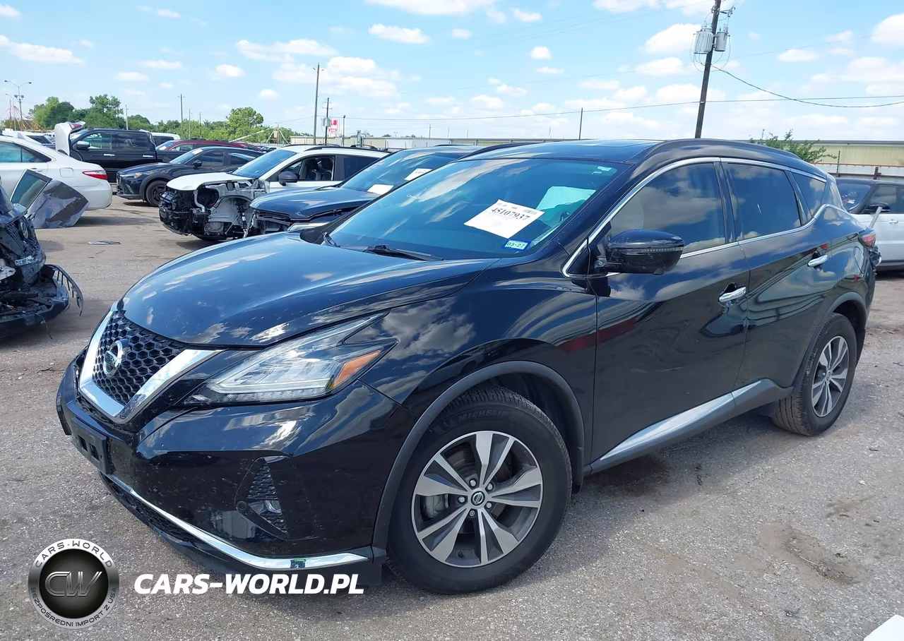 2020 Nissan Murano Sv Fwd VIN:5N1AZ2BJ5LN132671 - 2