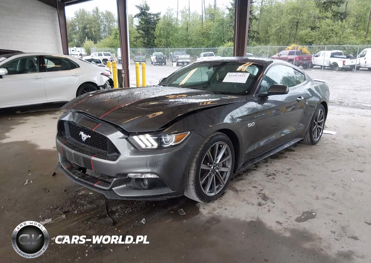 2016 Ford Mustang Gt Premium VIN:1FA6P8CF7G5323789 - 2