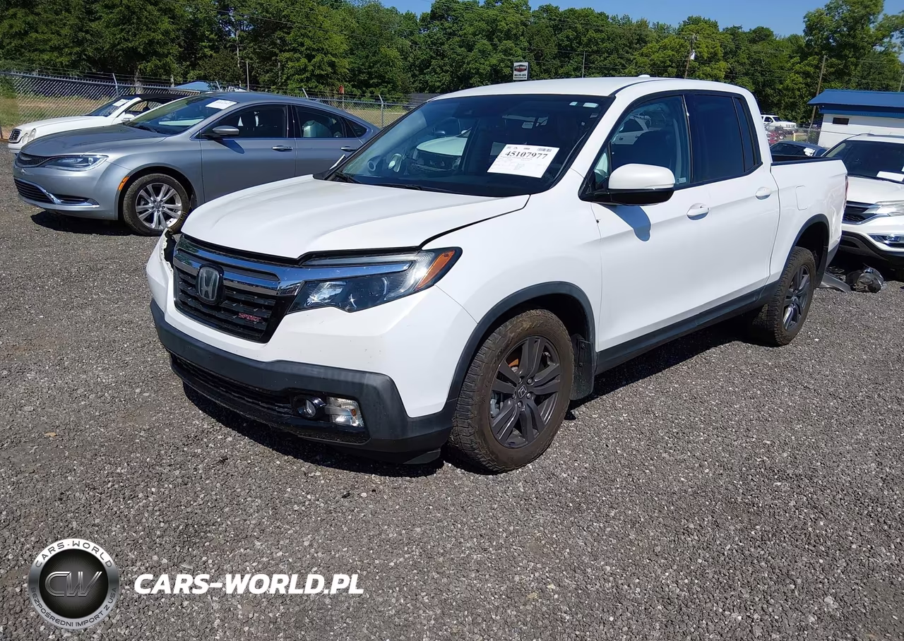 2020 Honda Ridgeline Awd Sport VIN:5FPYK3F1XLB027802 - 2