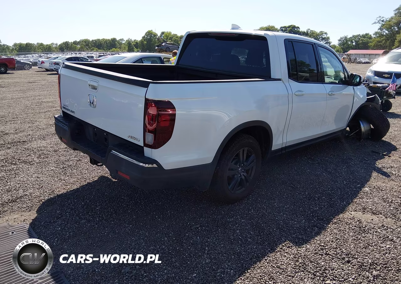 2020 Honda Ridgeline Awd Sport VIN:5FPYK3F1XLB027802 - 4