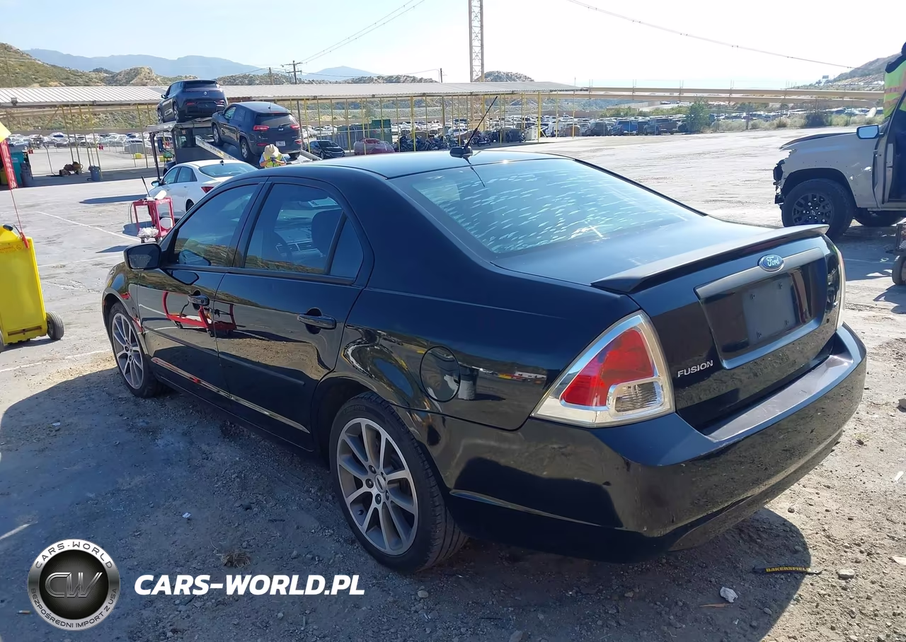 2008 Ford Fusion Se VIN:3FAHP07Z18R255325 - 3