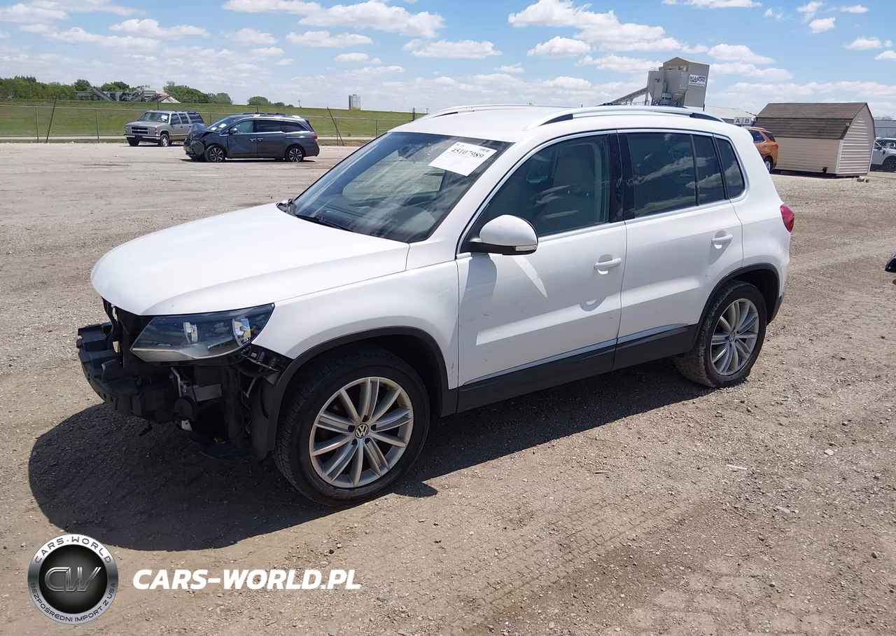 2012 Volkswagen Tiguan Se VIN:WVGBV7AX6CW552825 - 2