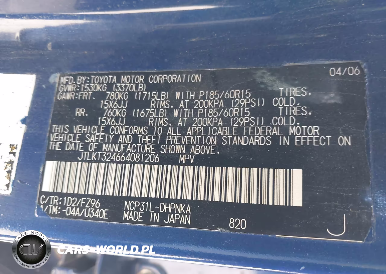 2006 Scion Xb VIN:JTLKT324664081206 - 9
