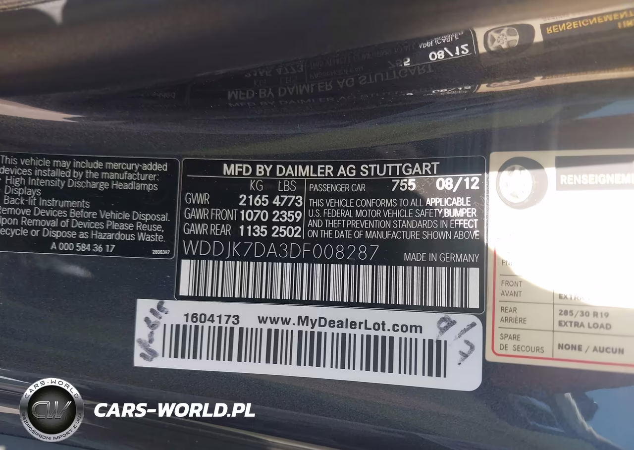 2013 Mercedes-Benz Sl 550 VIN:WDDJK7DA3DF008287 - 9