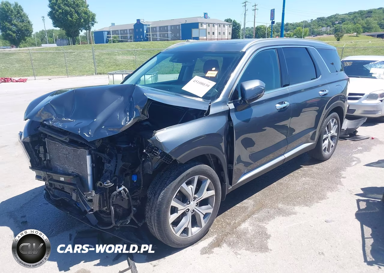 2022 Hyundai Palisade Sel VIN:KM8R4DHE1NU353703 - 2