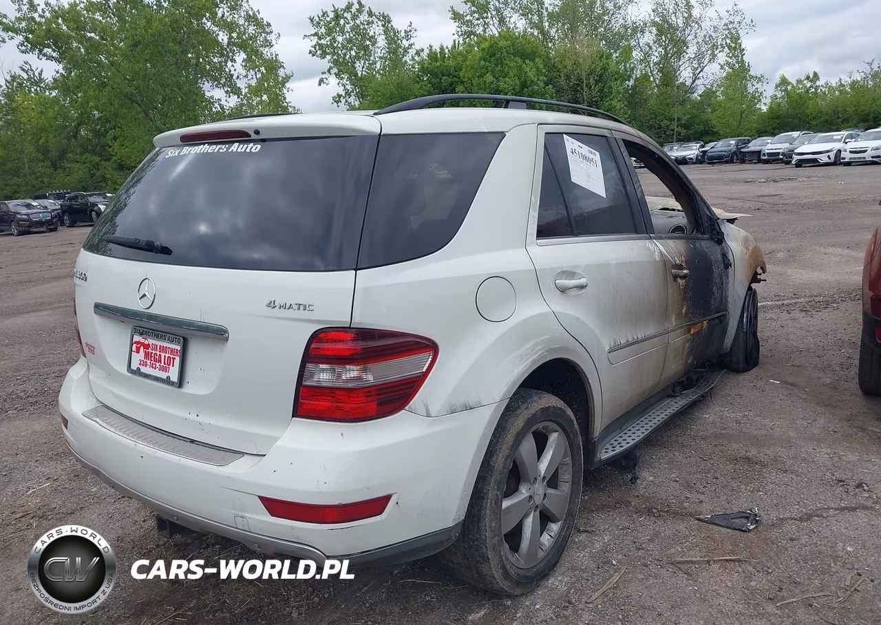 2010 Mercedes-Benz Ml 350 4Matic VIN:4JGBB8GB0AA624221 - 4