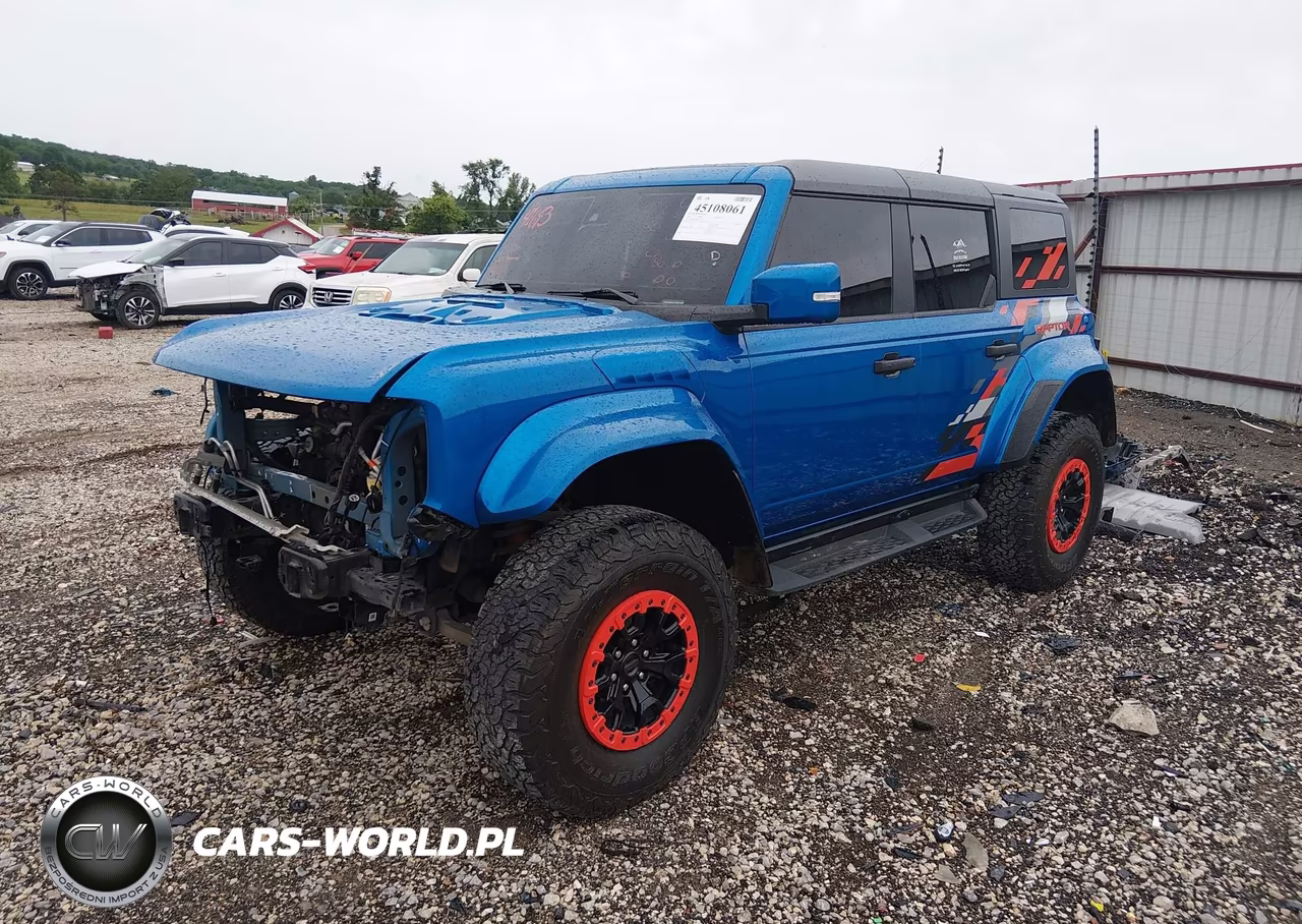 2024 Ford Bronco Raptor VIN:1FMEE0RR2RLA18256 - 2
