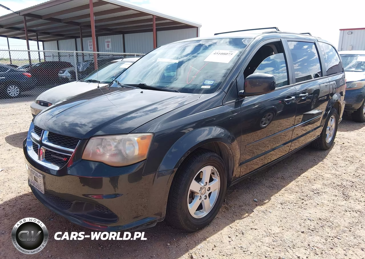 2012 Dodge Grand Caravan Sxt VIN:2C4RDGCG4CR341957 - 2