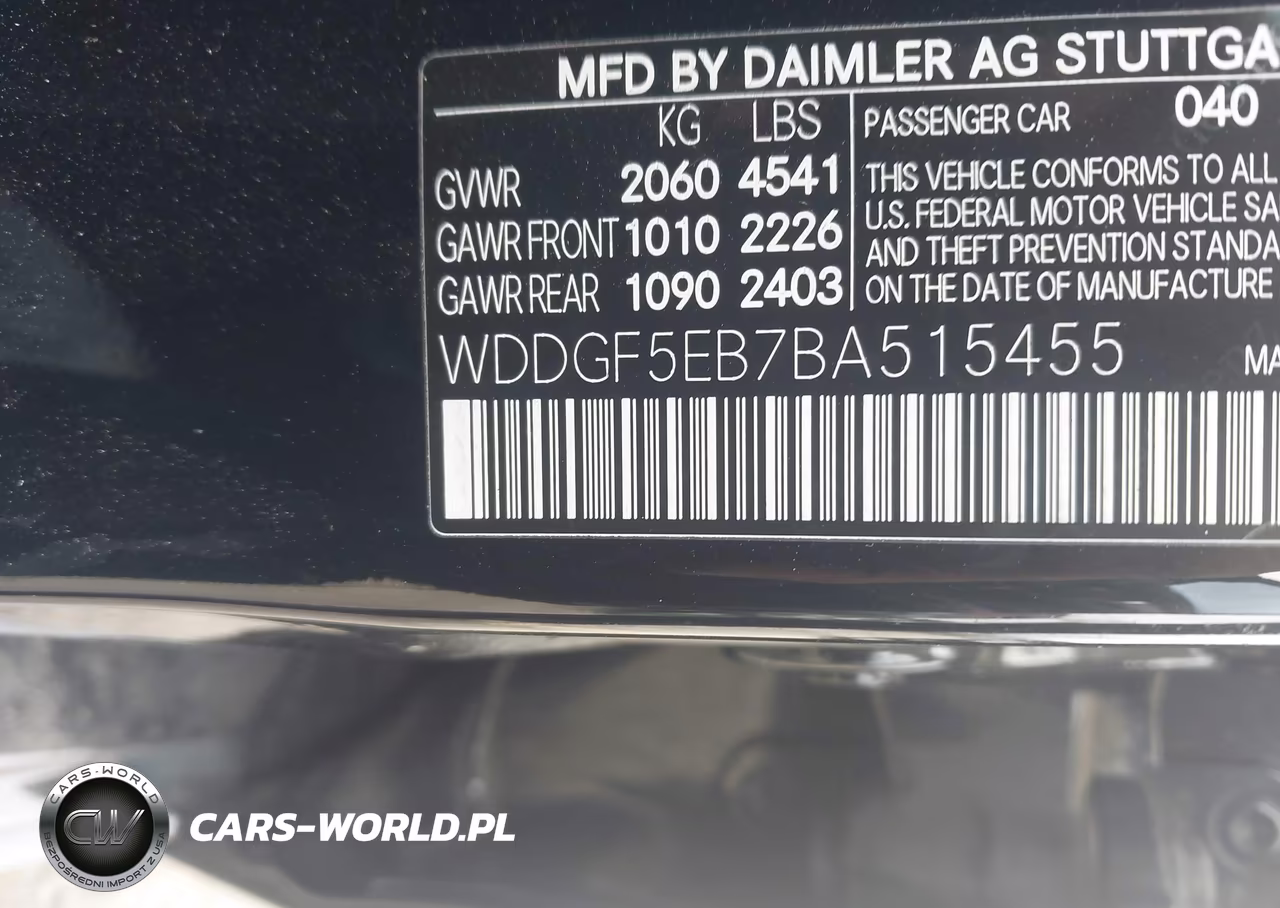 2011 Mercedes-Benz C 300 Luxury-Sport VIN:WDDGF5EB7BA515455 - 9