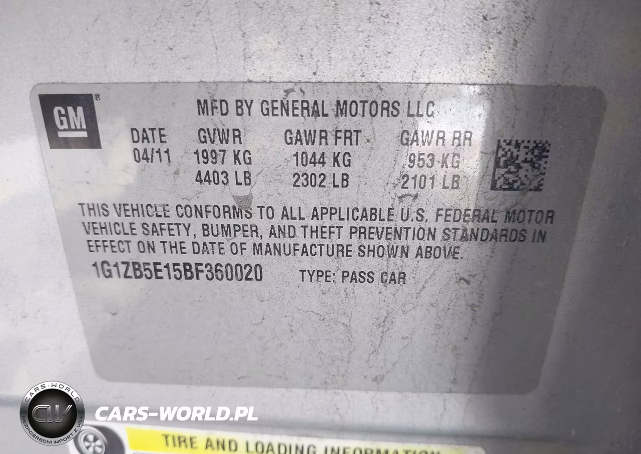 2011 Chevrolet Malibu Ls VIN:1G1ZB5E15BF360020 - 9