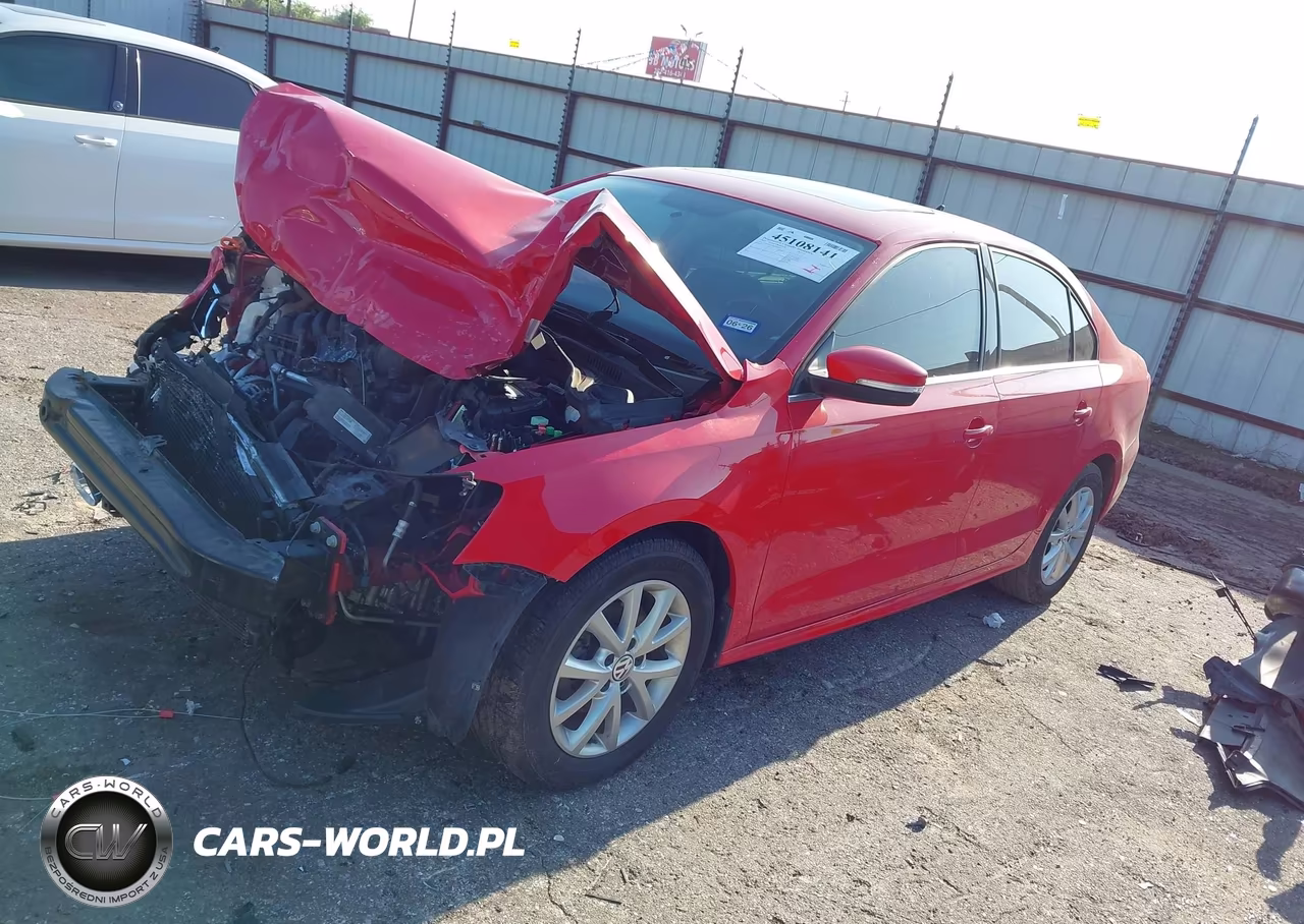 2013 Volkswagen Jetta 2.5L Se VIN:3VWDX7AJ8DM407075 - 2