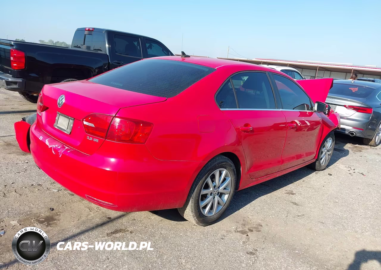 2013 Volkswagen Jetta 2.5L Se VIN:3VWDX7AJ8DM407075 - 4