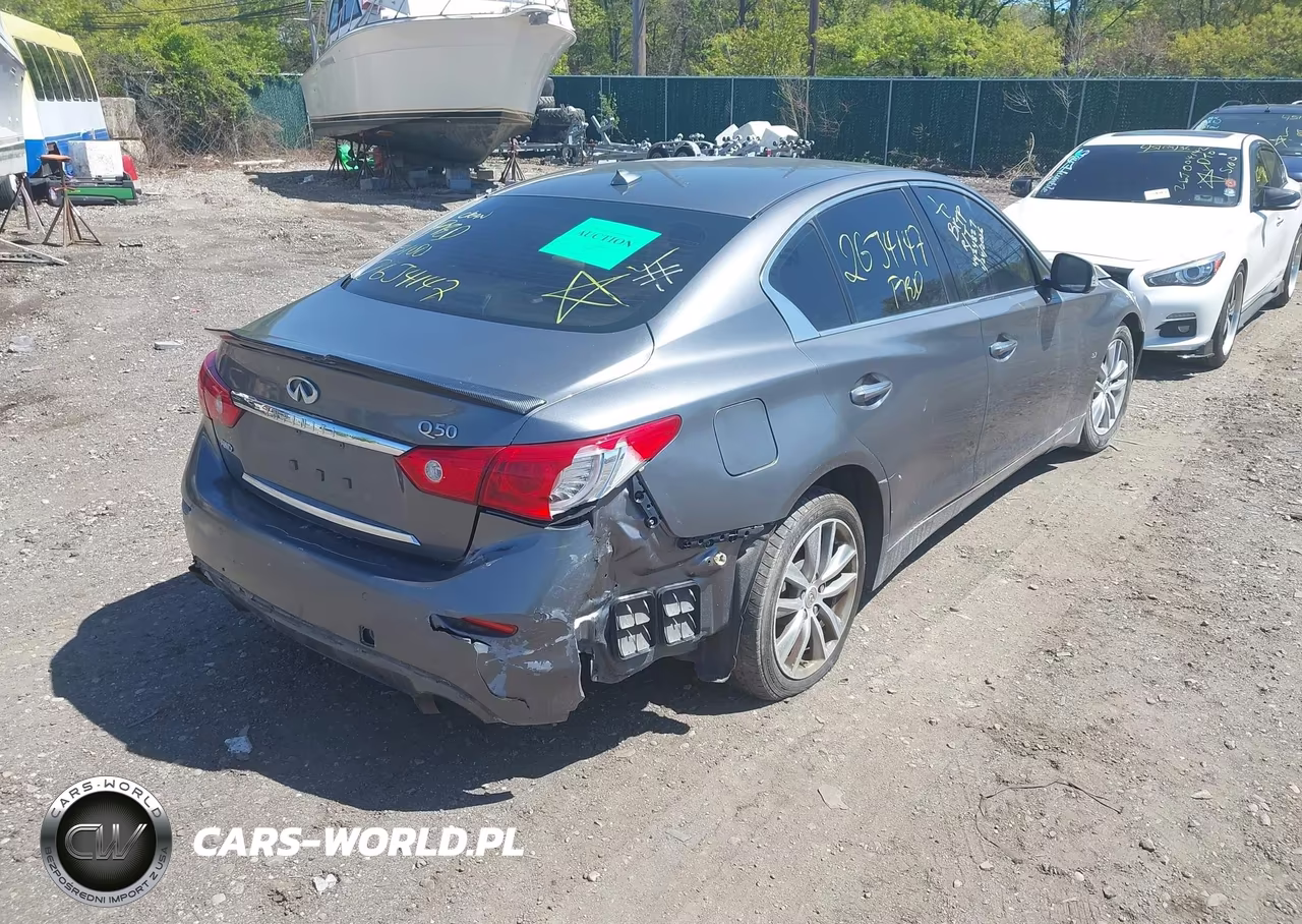 2015 Infiniti Q50 Premium VIN:JN1BV7AR6FM393121 - 4