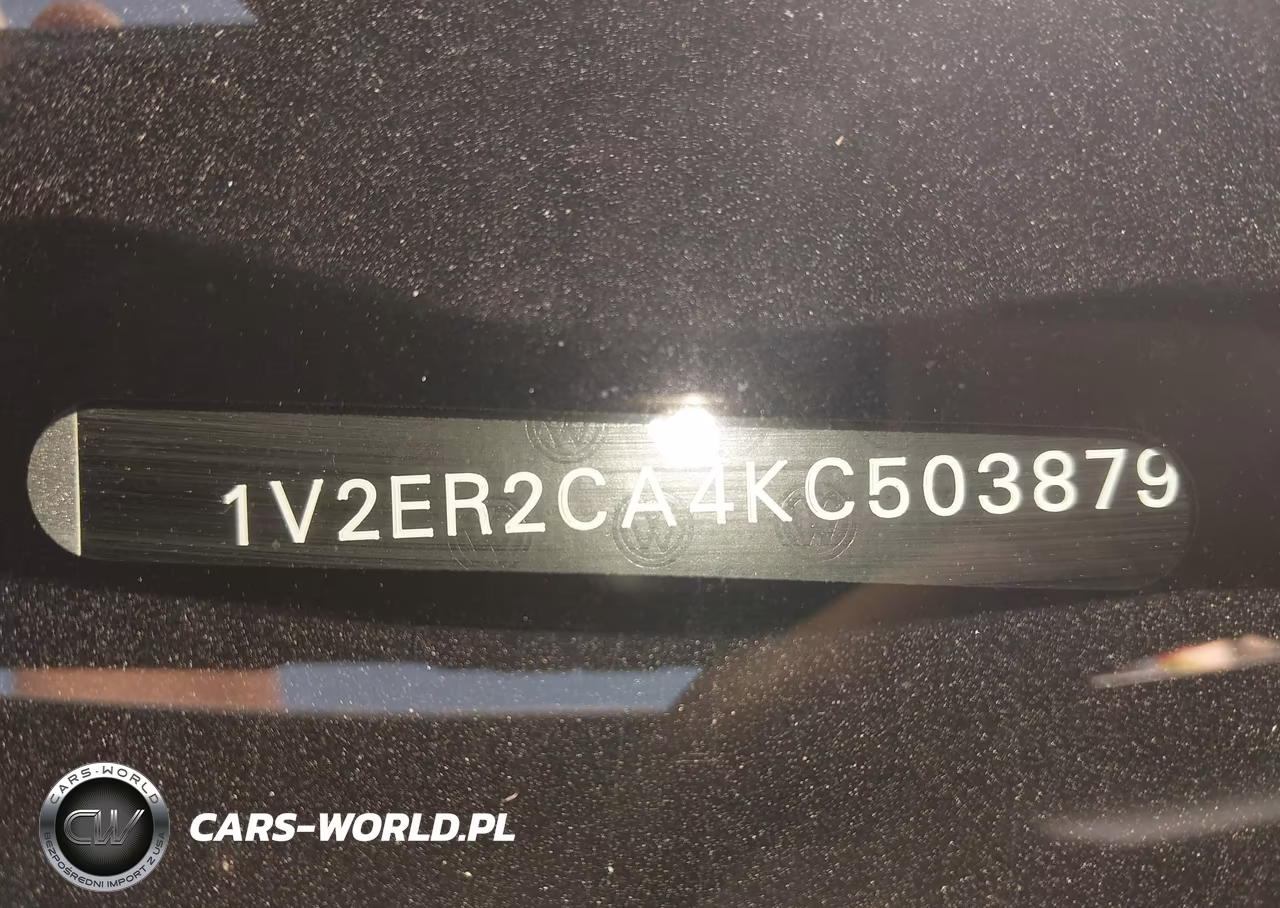 2019 Volkswagen Atlas 3.6L V6 Sel VIN:1V2ER2CA4KC503879 - 9