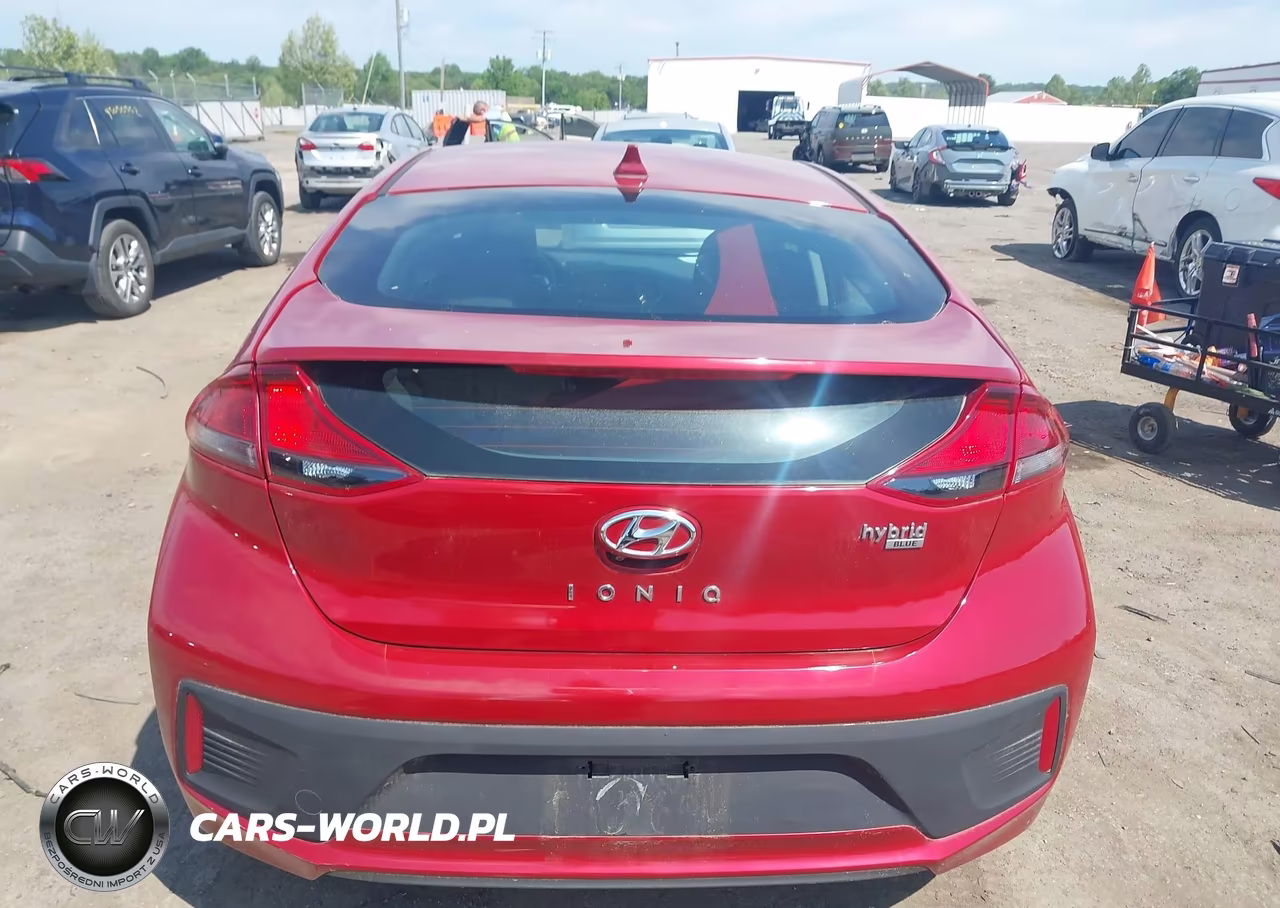 2019 Hyundai Ioniq Hybrid Blue VIN:KMHC65LC7KU123963 - 17