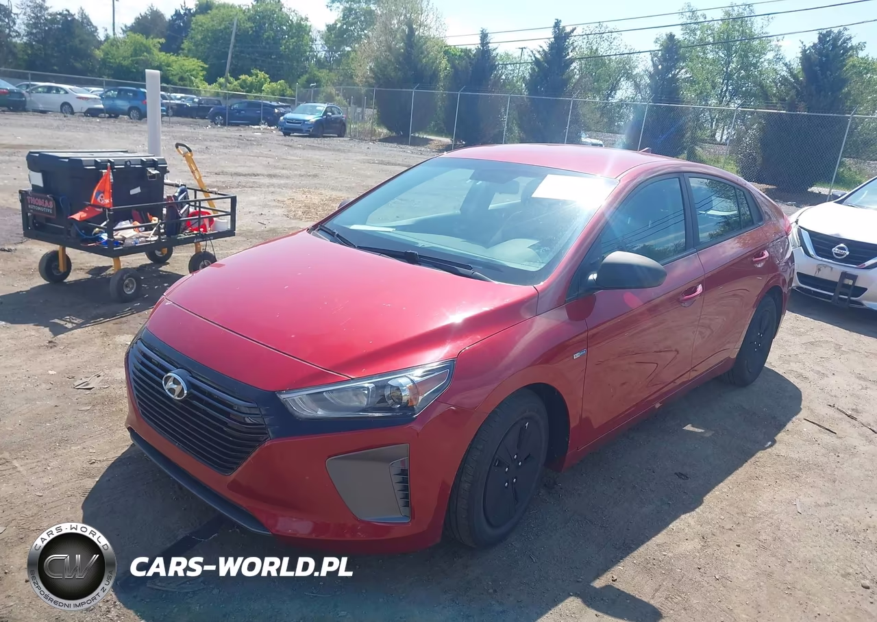 2019 Hyundai Ioniq Hybrid Blue VIN:KMHC65LC7KU123963 - 2