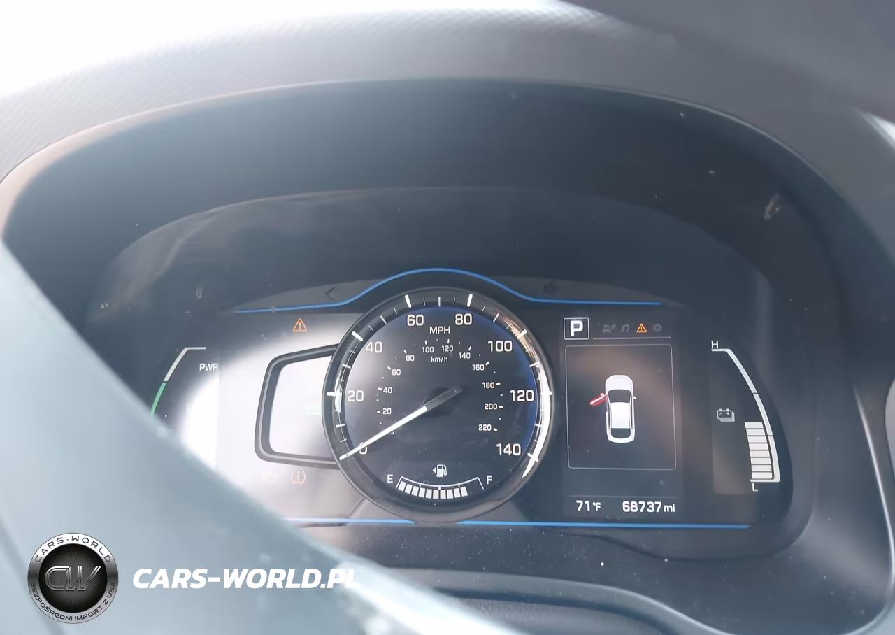 2019 Hyundai Ioniq Hybrid Blue VIN:KMHC65LC7KU123963 - 7