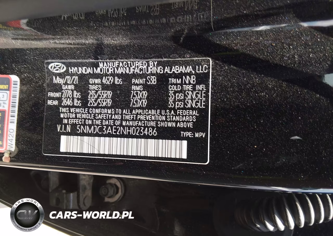 2022 Hyundai Tucson Sel VIN:5NMJC3AE2NH023486 - 9