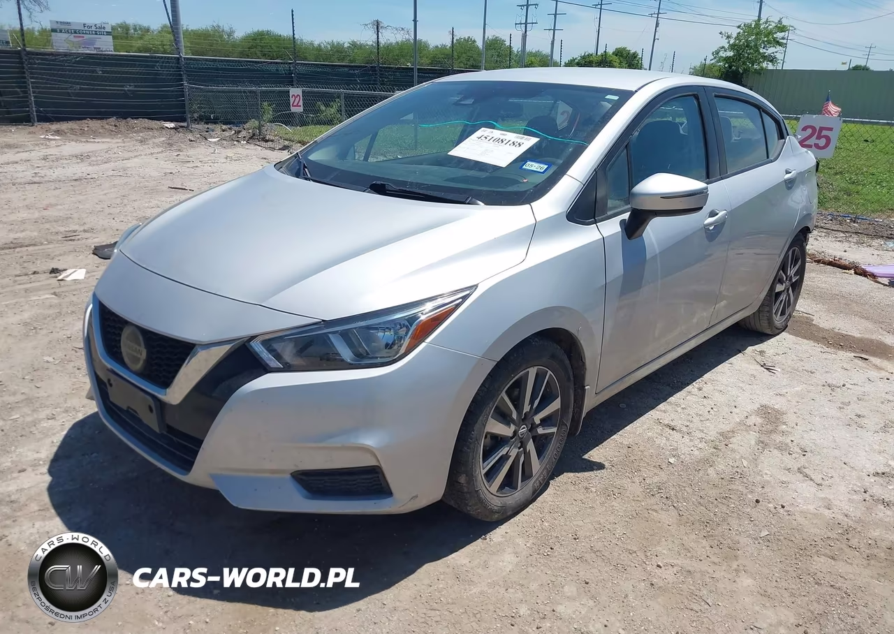 2021 Nissan Versa Sv Xtronic Cvt VIN:3N1CN8EV0ML894904 - 2