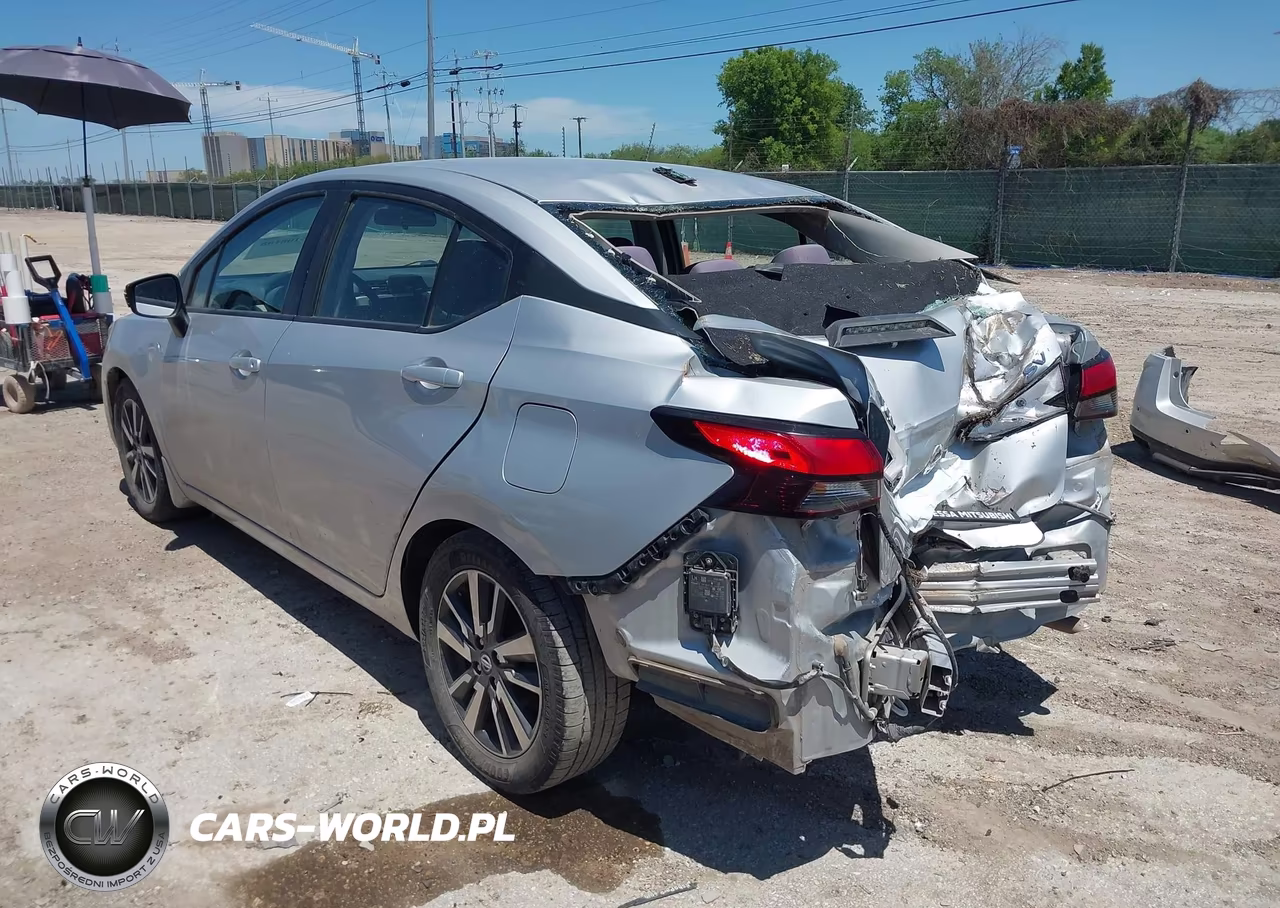 2021 Nissan Versa Sv Xtronic Cvt VIN:3N1CN8EV0ML894904 - 3