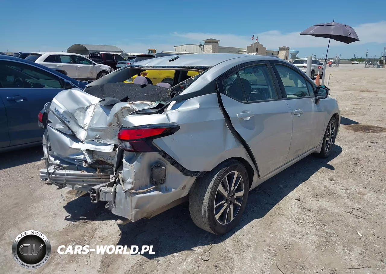 2021 Nissan Versa Sv Xtronic Cvt VIN:3N1CN8EV0ML894904 - 4