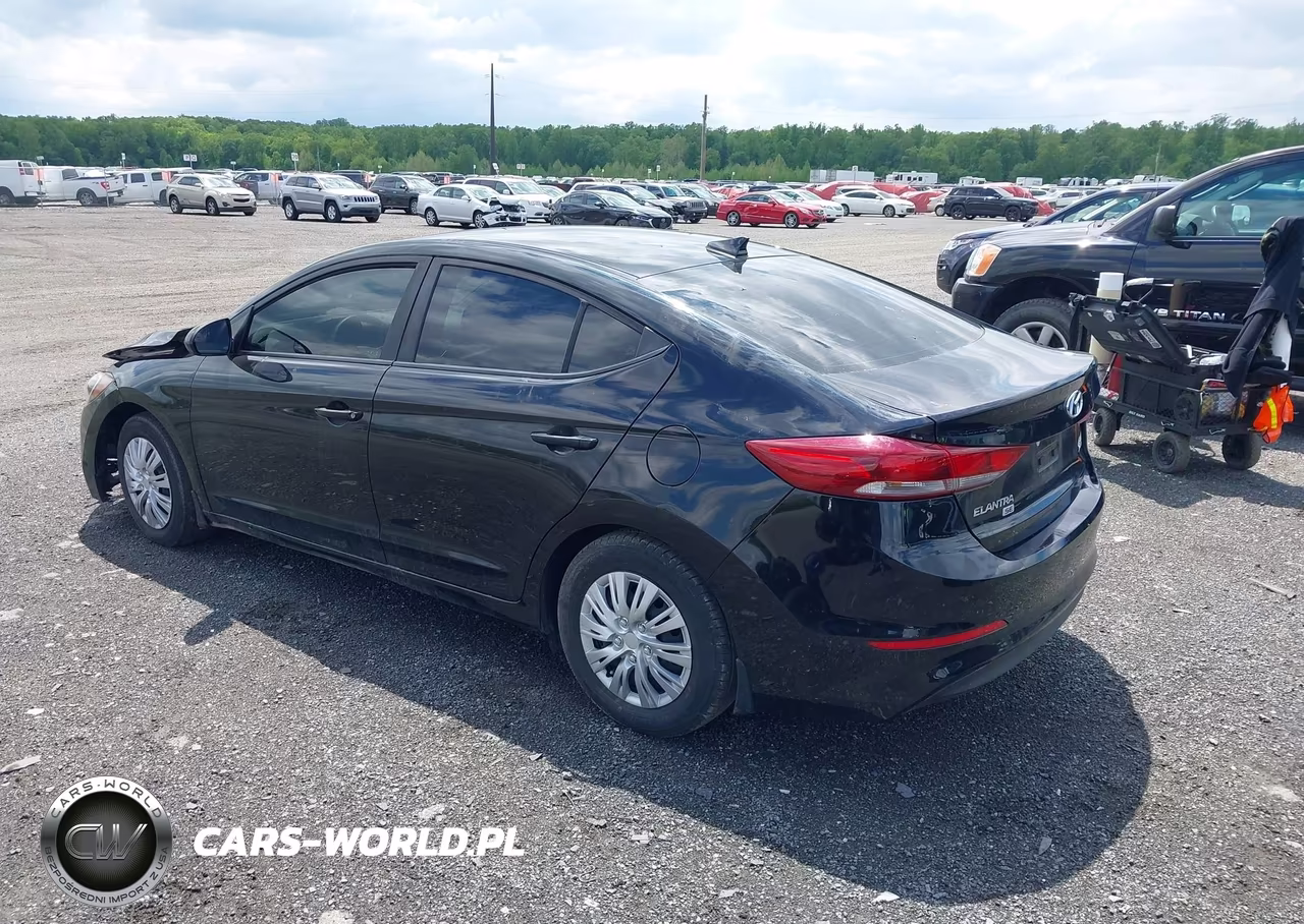 2017 Hyundai Elantra Se VIN:KMHD74LF4HU367715 - 3