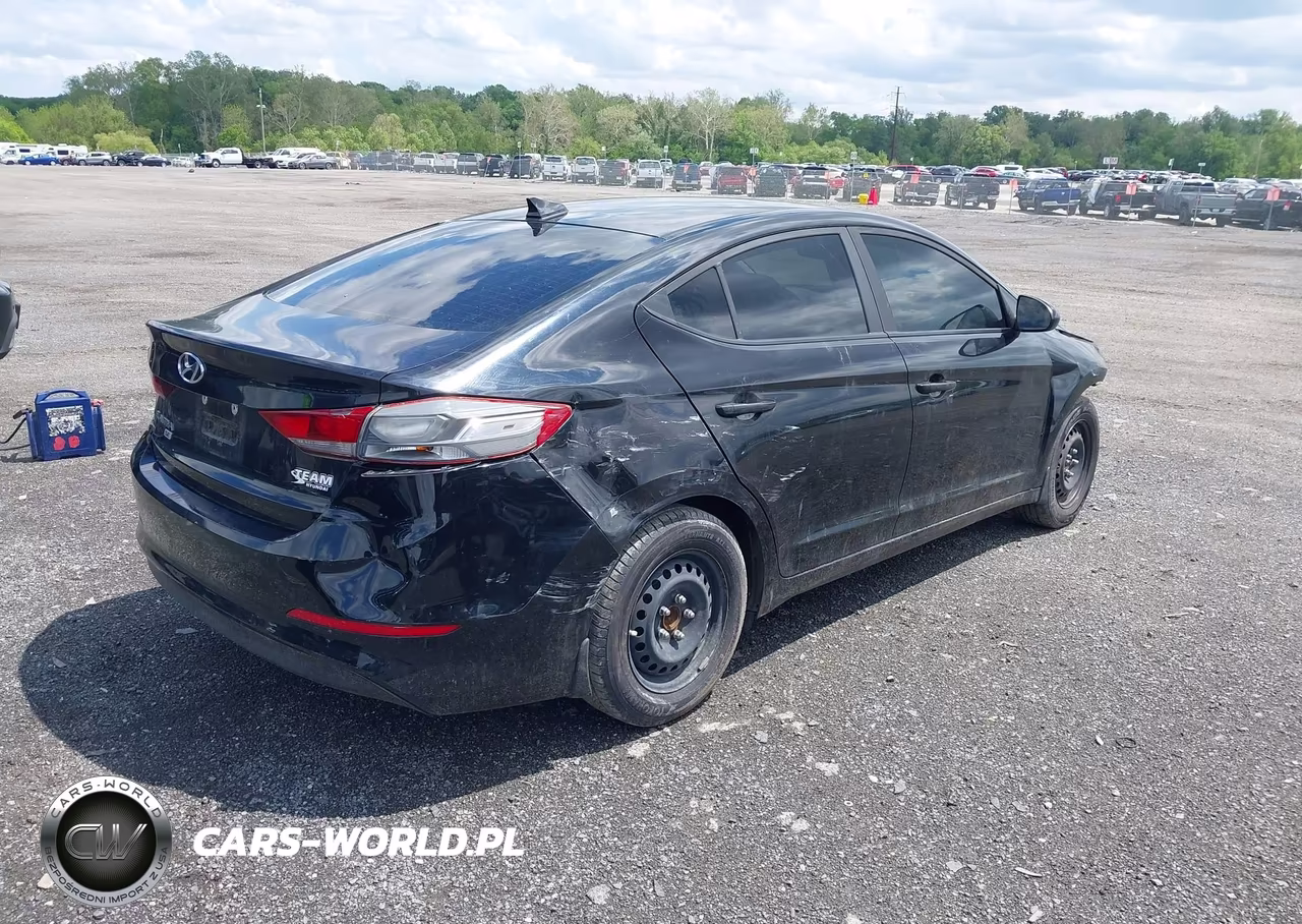 2017 Hyundai Elantra Se VIN:KMHD74LF4HU367715 - 4