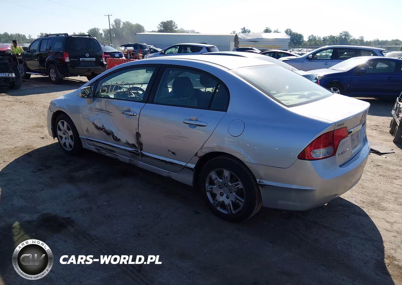 2010 Honda Civic Lx VIN:2HGFA1F58AH314283 - 3