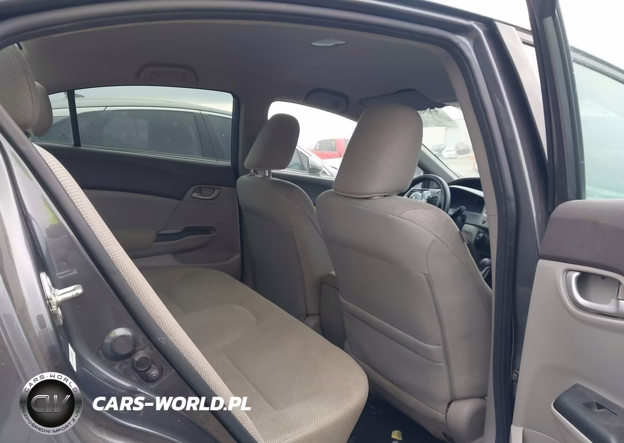 2012 Honda Civic Lx VIN:19XFB2F55CE020663 - 8