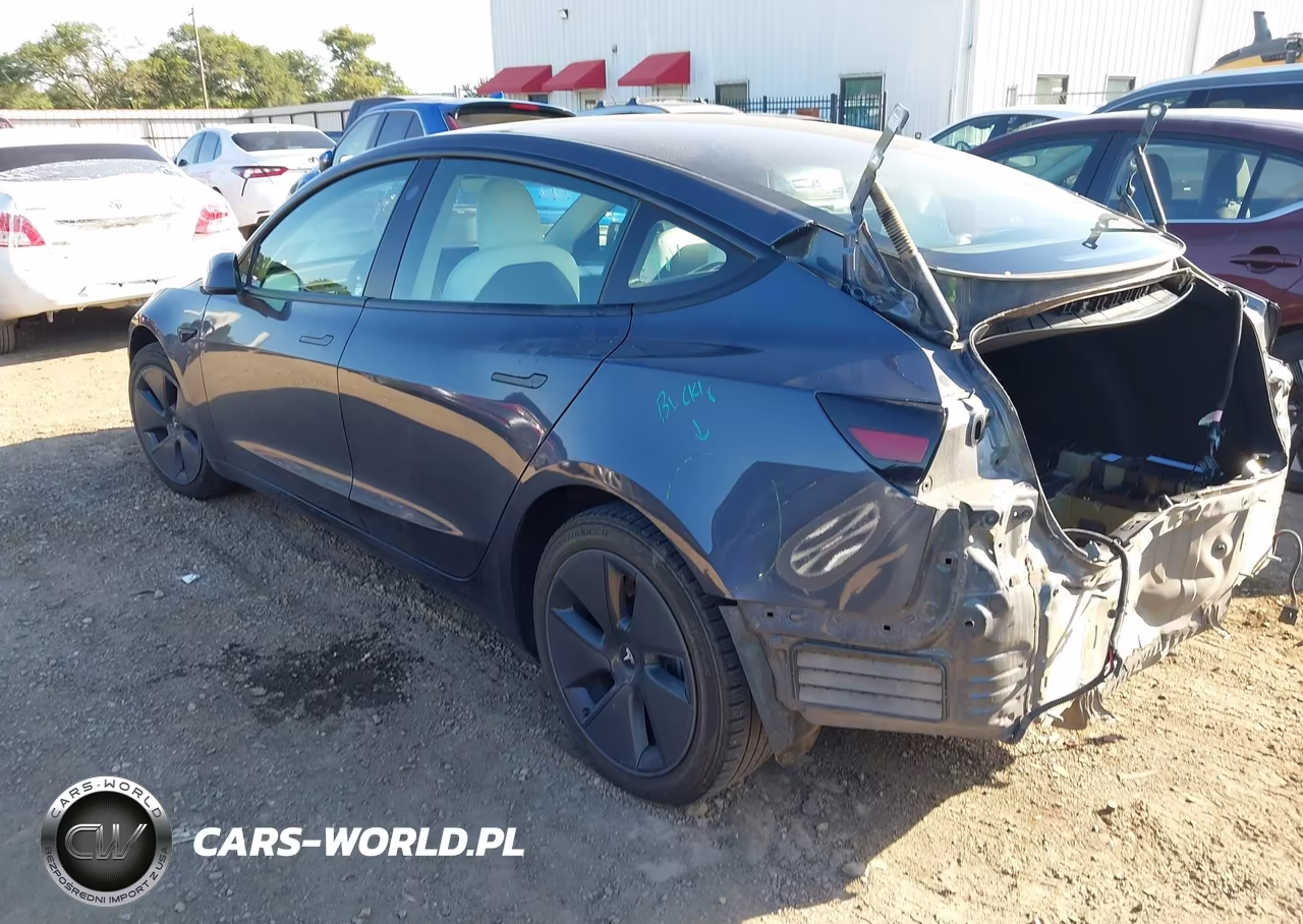 2022 Tesla Model 3 Long Range Dual Motor All-Wheel Drive VIN:5YJ3E1EBXNF305402 - 3