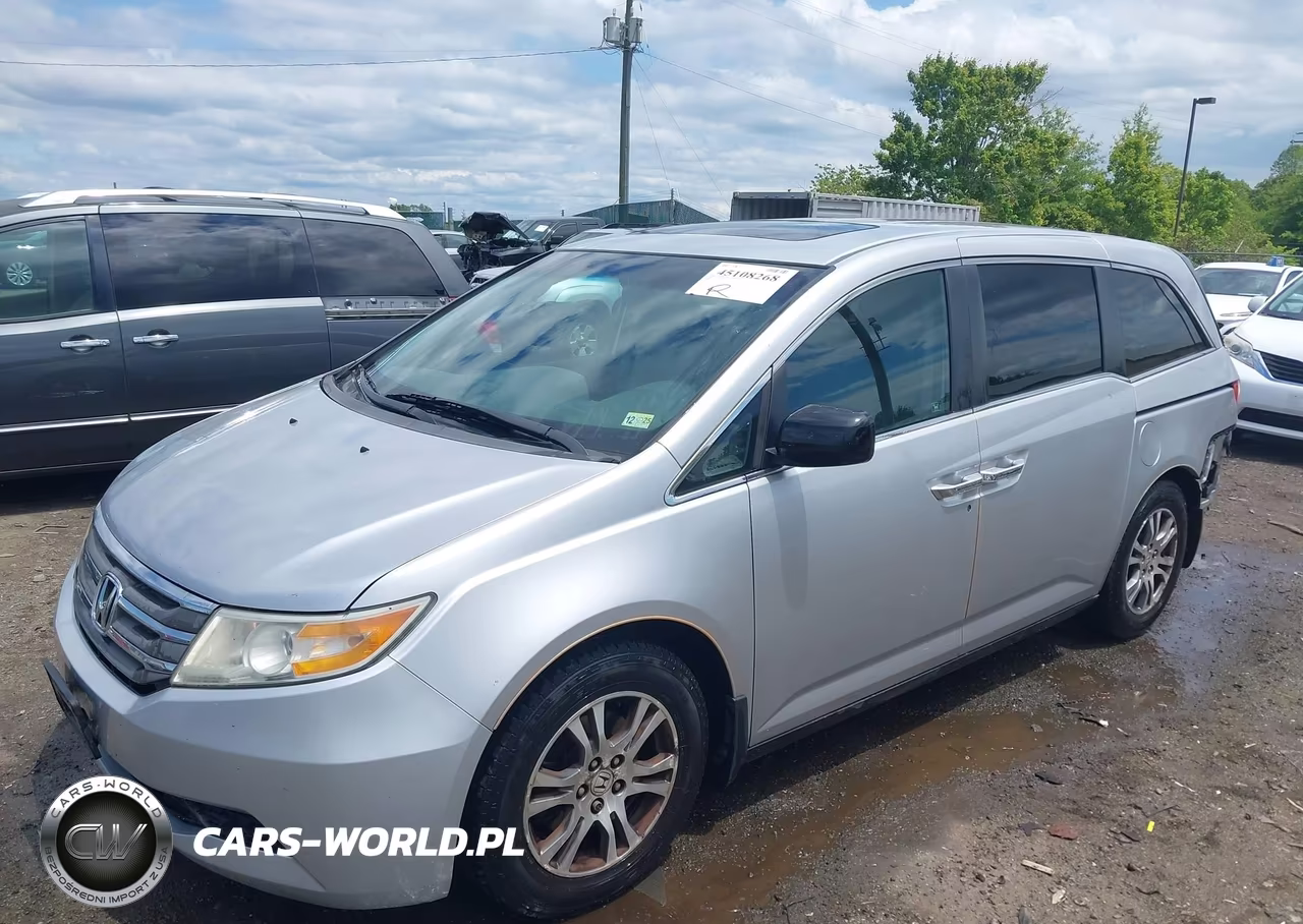 2012 Honda Odyssey Ex-L VIN:5FNRL5H62CB097471 - 2