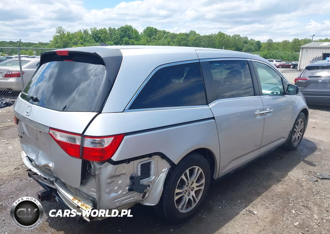 2012 Honda Odyssey Ex-L VIN:5FNRL5H62CB097471 - 4