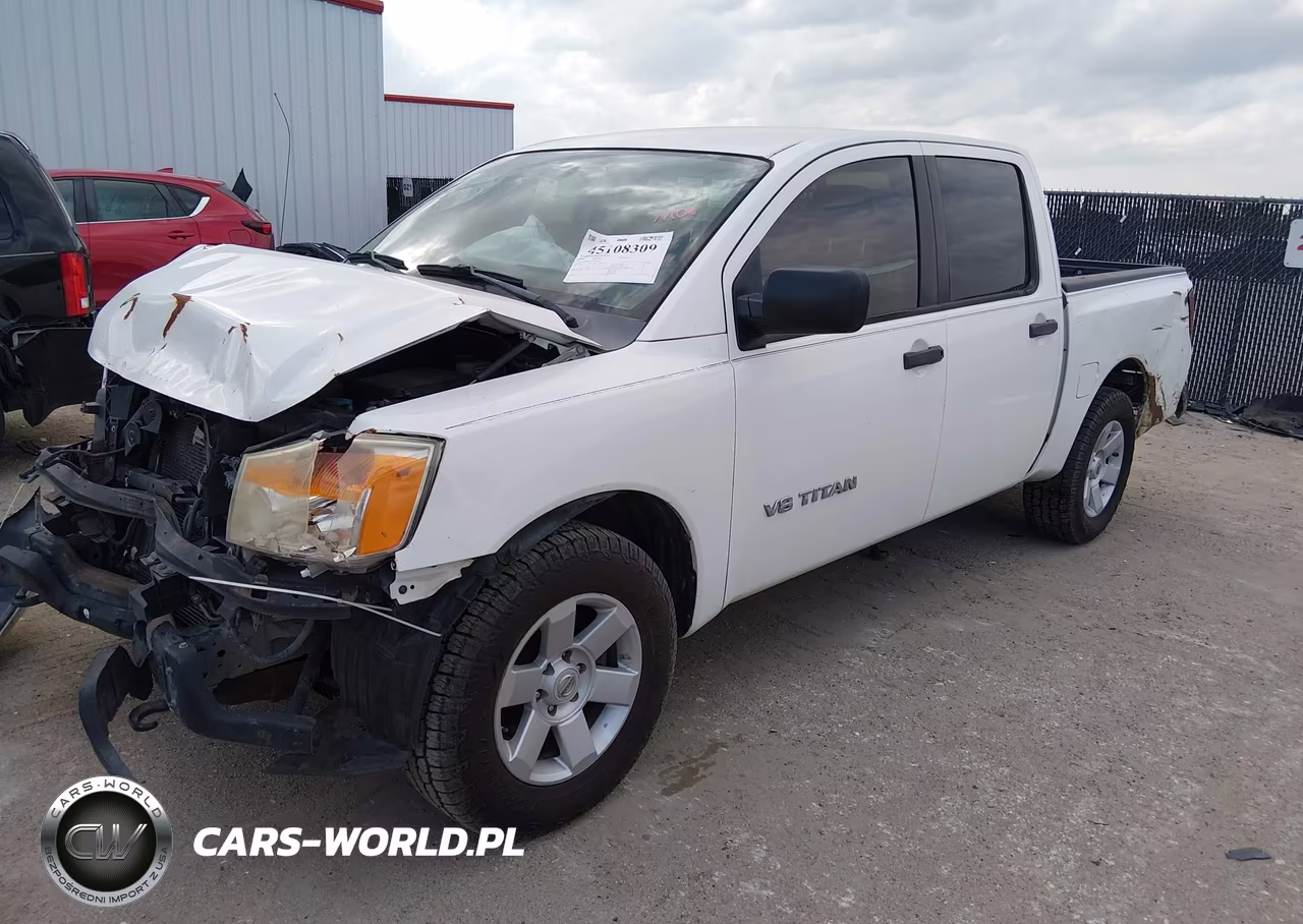 2009 Nissan Titan Xe VIN:1N6BA07D09N310208 - 2