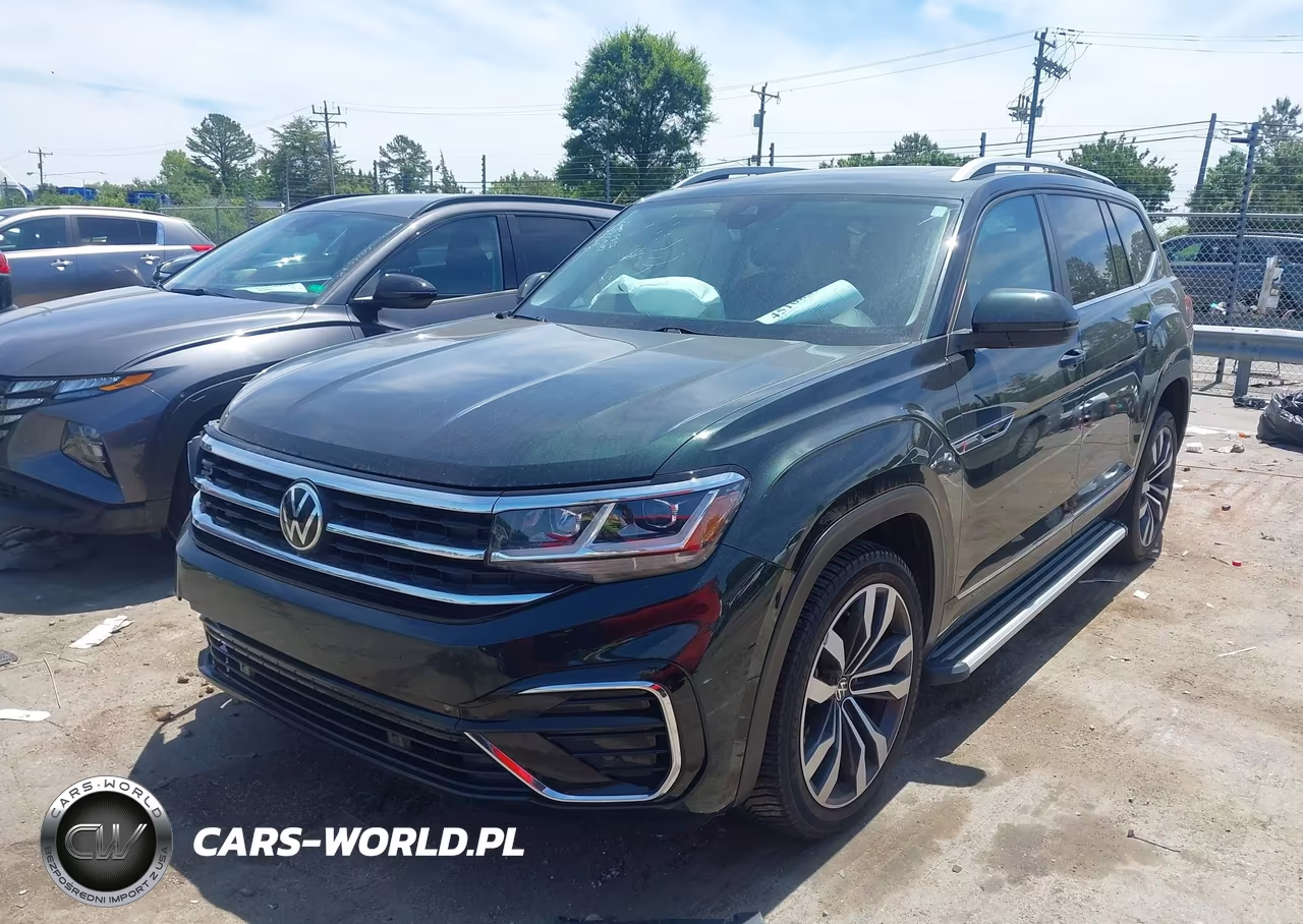 2021 Volkswagen Atlas 3.6L V6 Sel R-Line VIN:1V2CR2CA3MC559192 - 2