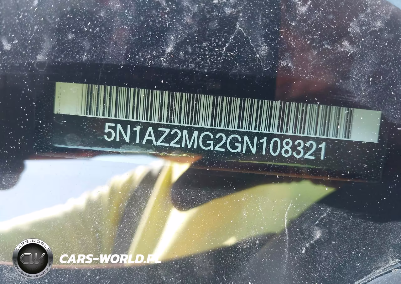 2016 Nissan Murano Platinum VIN:5N1AZ2MG2GN108321 - 9