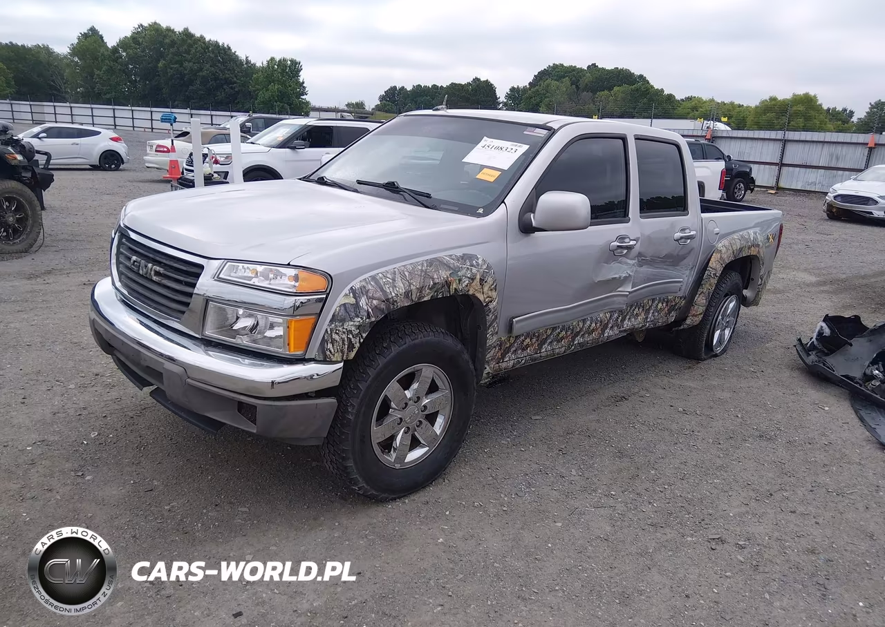 2012 GMC Canyon Sle1 VIN:1GTH6MFE1C8134596 - 2