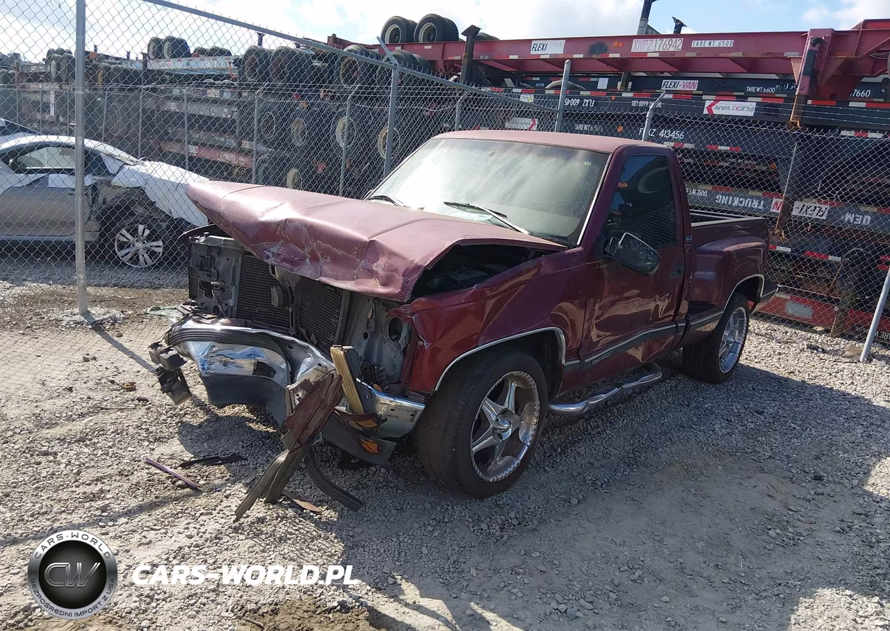 1996 GMC Sierra C1500 VIN:1GTEC14M6TZ529680 - 2